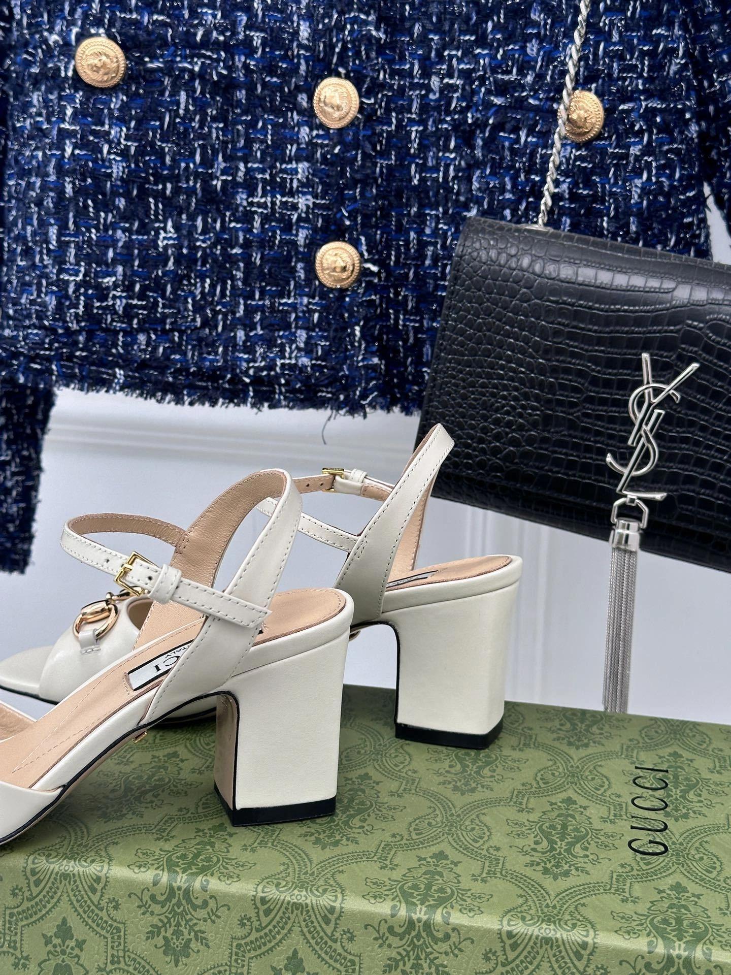 COCO-- 771603 C9D00 9022 Calfskin Heel height 5.5cm item:D-X02A1012